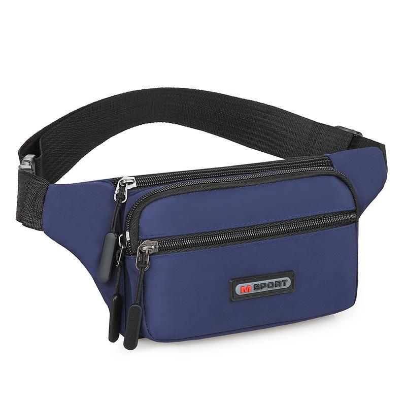 New Style, Niche Men's Crossbody Bag, Fashionable Design, Multifunctional Chest Bag, Fitness Outdoor Bag, Sports Phone Waist Bag