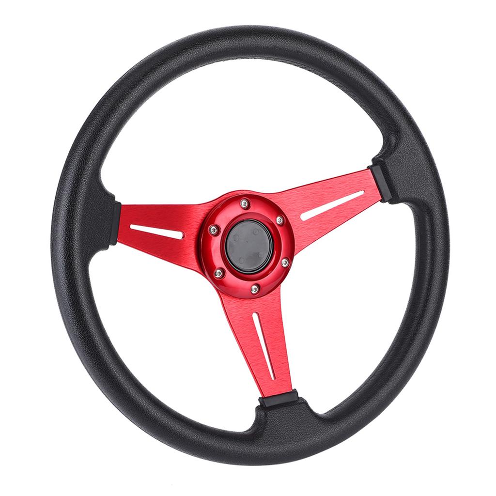 350mm 14in Racing Car Drifting Steering Wheel Replacement Universal Modified Accessory