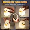 Cute Duck Led Night Light Children Bedside Energy Saving Dimmable Table Lamp Home Decoration Lamp