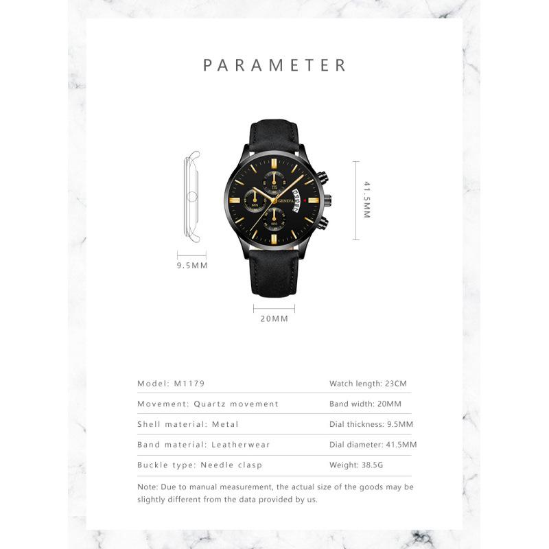 Relojes de cuarzo de negocios para hombre, relojes de pulsera informales de diseño original para hombre, el mejor reloj de regalo para marido, familia y amigos