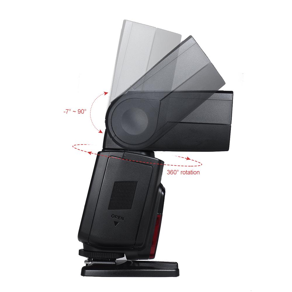 YONGNUO YN568EX III Kabelloser TTL-Slave-Blitz Speedlite GN58 1/8000s HSS unterstützt USB-Firmware