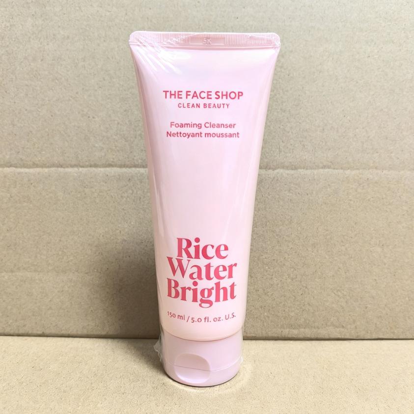 Rice Water Bright Cleansing Foam Makeup Remover and Facial Cleanser