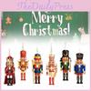 Delightful Wooden Christmas Nutcracker Decor Ideal For Holiday Gifting And Home Decor
