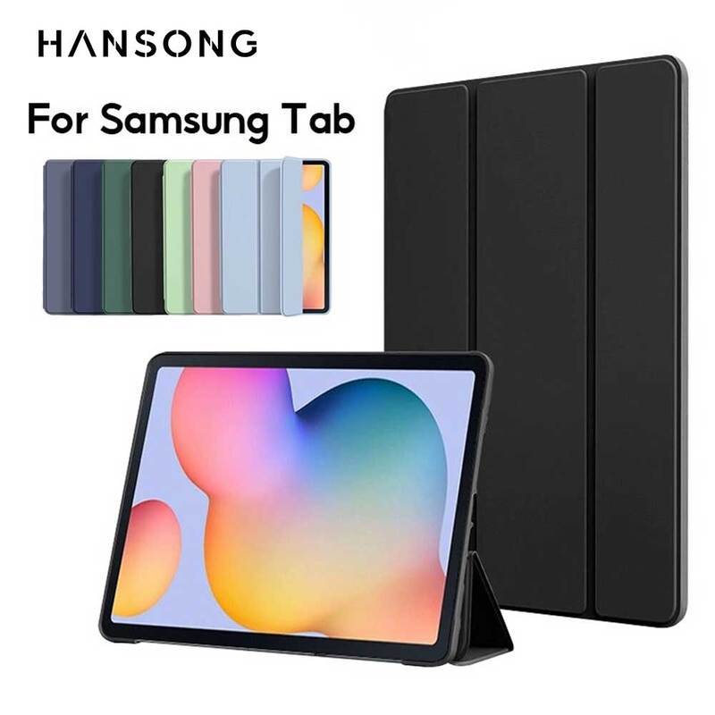 Für Samsung Hülle Galaxy Tablet Hülle für A7 lite S6 liteTab A9 A8 A7 S7 S8 S9 und Plus FE Intelligente Auto Sleep Wake Funktion Abdeckung