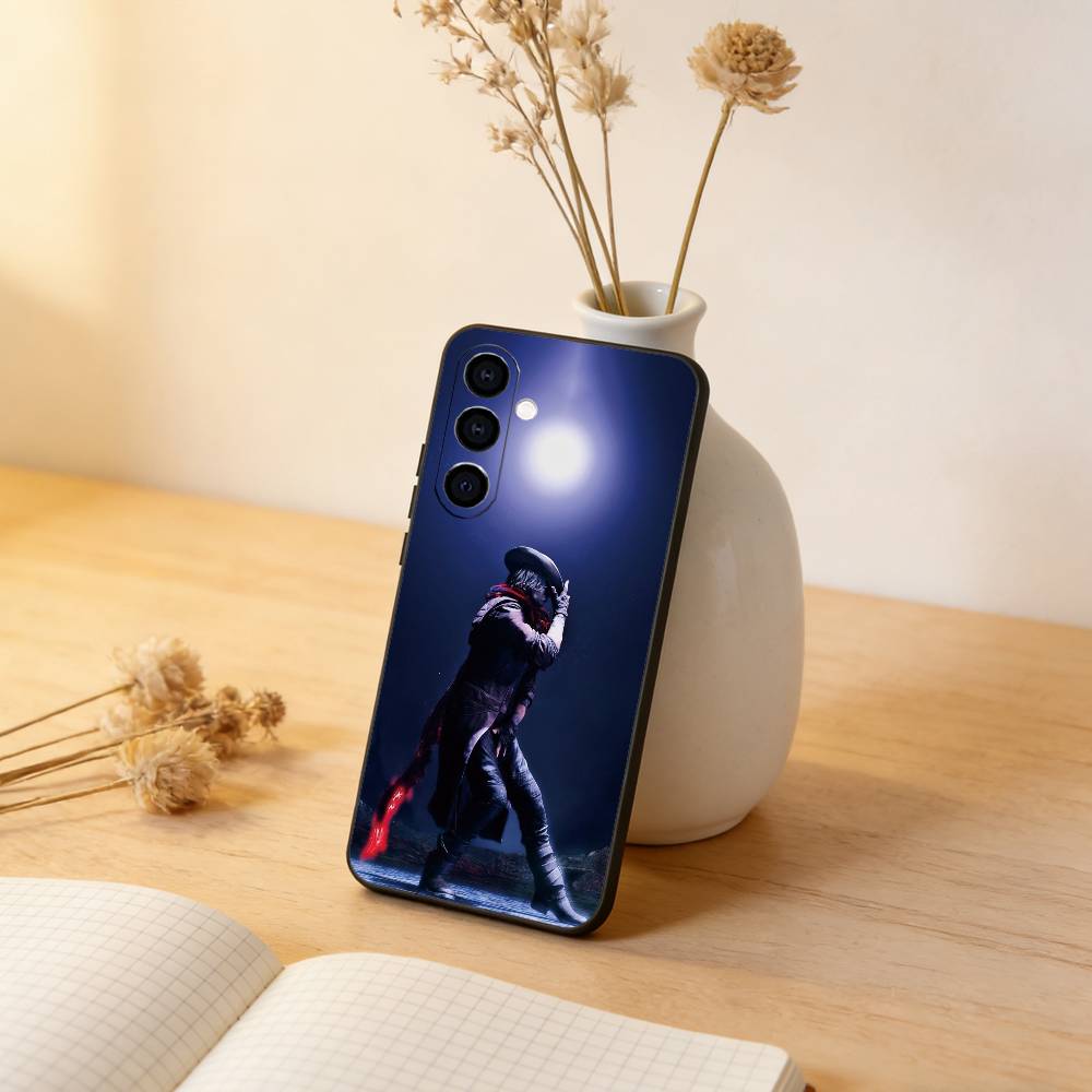 D-Dante D-Devil May C-Cry Phone Case For Samsung Galaxy A73,A72,A71,A70,A53,A52,A51,Others Soft Black Cover