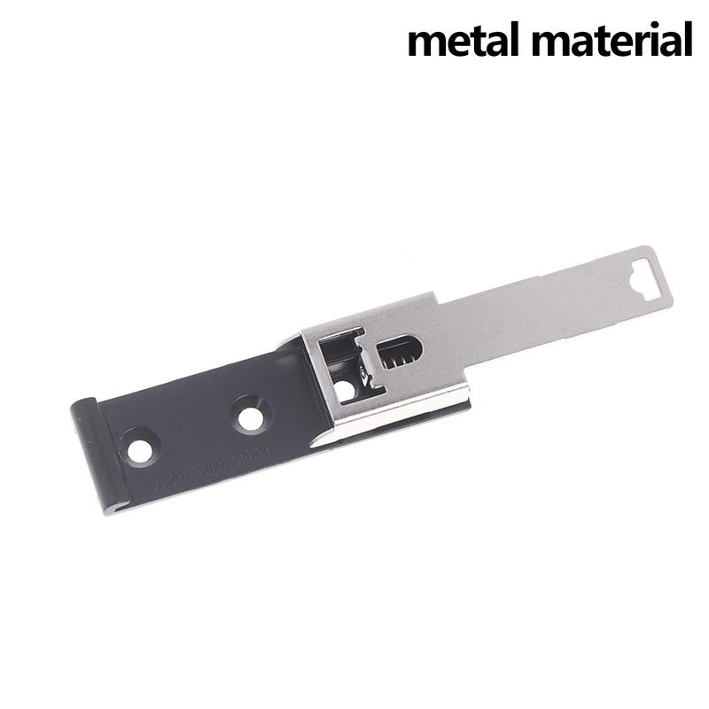 Supporto a Profilo Din a Forma di U da 35 Mm Fibbia Universale per Guida Fissaggio Rapido Morsetto Fissaggio Clip Elemento di Fissaggio Guida per Installazioni Elettriche C45 Fibbia per Guida