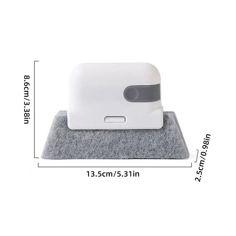 Groove Cleaning Tool Window Frame Door 2 in 1 Groove Cleaning Brush Sliding Door Track Cleaning Tools Hand-held Crevice Cleaner