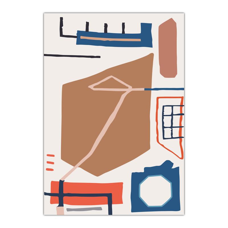 Abstract Geometric Living Room Carpet Room Decoration Teenager Rugs Home Decor Fluffy Soft Floor Mat Lounge Rug Homestay Carpets