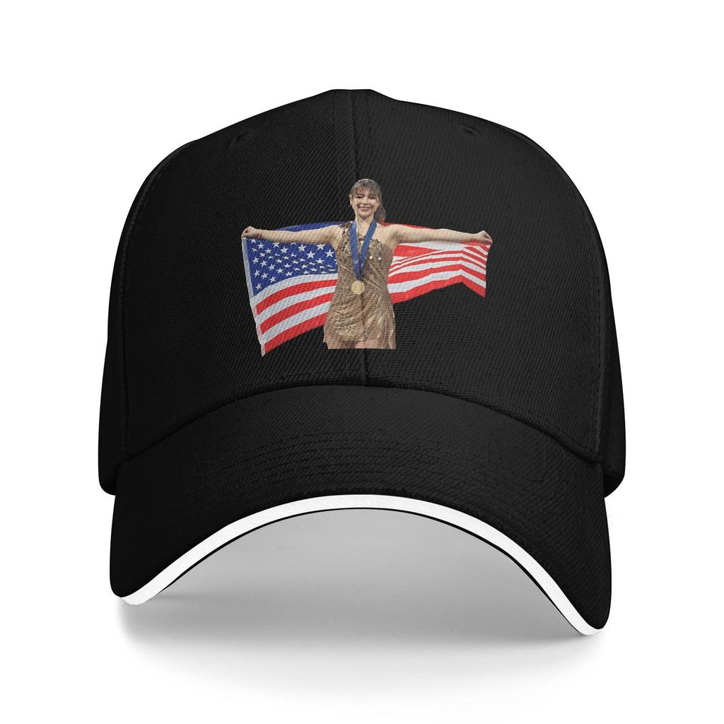 Alysa Liu Baseball Cap  Fitted Retro Hip Hop Hats Summer Couple Women Outdoor Gym Baseball Caps
