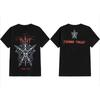 Verano Celtic Frost Morbid Tales Patrón Periférico Estampado Verano Marca de Lujo Camisetas para Hombre y Mujer Manga Corta