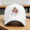 Fish Chicken Face Smoking a Cigarette Funny Meme Casual Baseball Cap Summer  Trucker Hat Sun Snapback Cap Unisex Baseball Caps