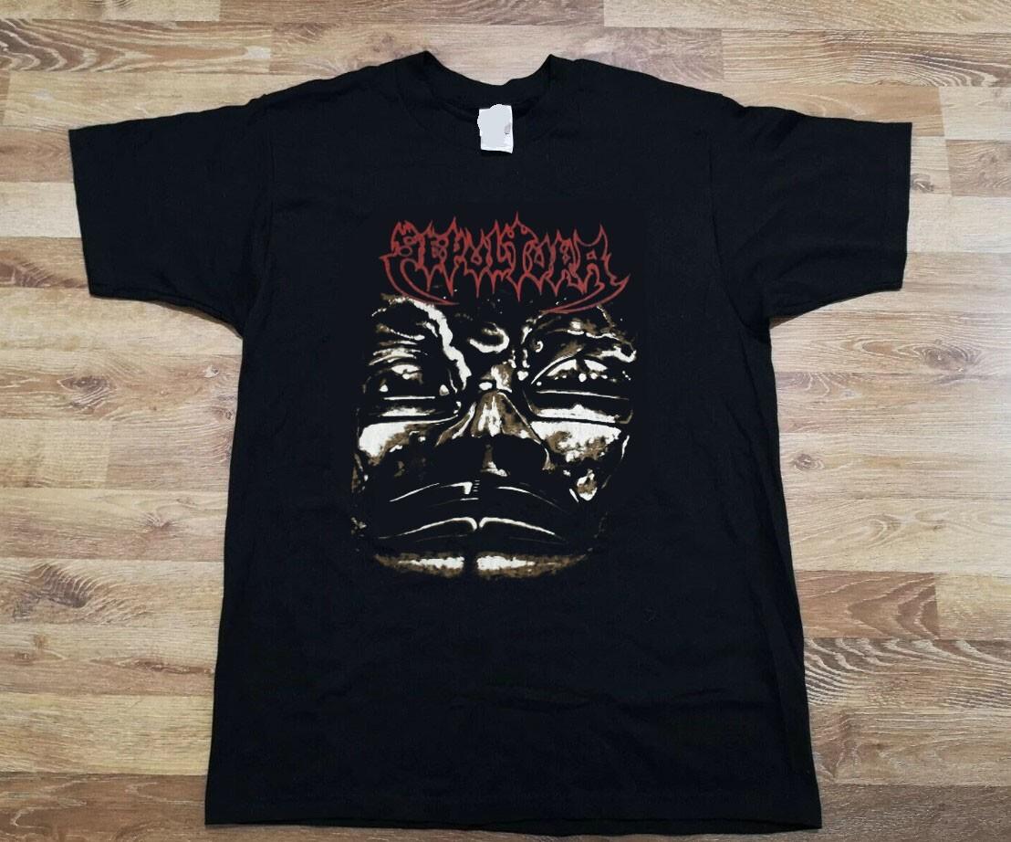 Sepultura band t-shirt, gift for fan, graphic t-shirt TE4150 S разноцветный