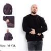 Sweatshirt – Men's Warm Solid with Cuffs, Everyday Comfort, Winter 8167-025 HC