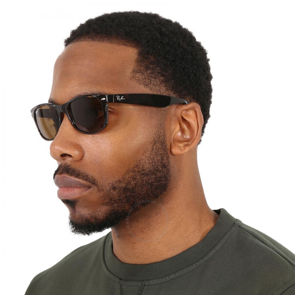 Ray Ban New Wayfarer Classic Polarize Kahverengi Unisex Güneş