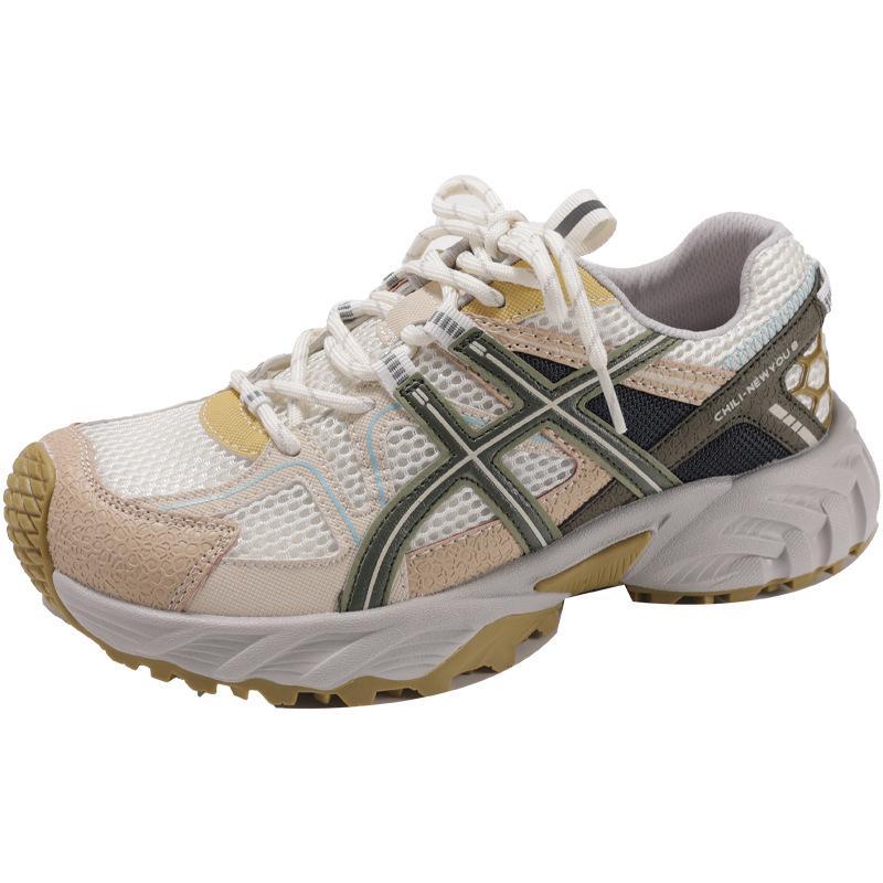 

Platform-soled German training shoes for women s 2025 summer new super-hot versatile crooked head sports and leisure Forrest Gump shoes popular dad s 40 жёлтый