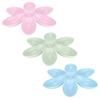 Cat Feeding Bowl Portable Functional Round Corner Plastic Cat Bowl 6 Grids Flower Petals Shape for Cat for Water for Food
