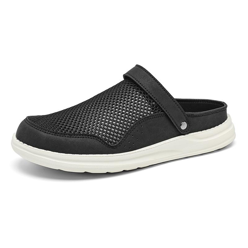 Fashion New Arrival Mens Slippers Leisure Walk Beach Sandals Fashion Designer Male Half Drag Comfortable Summer Slides Wading Aqua Shoes