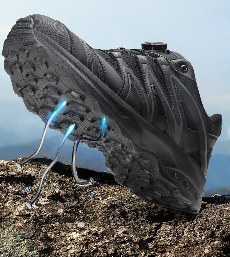 Jinhua 3515 Qiangren Lightweight Non-slip Wear-resistant Breathable Puncture-resistant Spring/Autumn Hiking & Casual Shoes