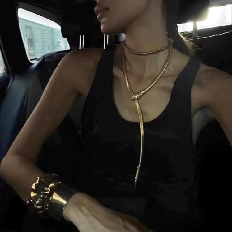 Fashionable Waist Chain Snake Clasp Waistband Adjustable Waist Jewelry Stylish Waish Chain Metal Texture for Daily Party