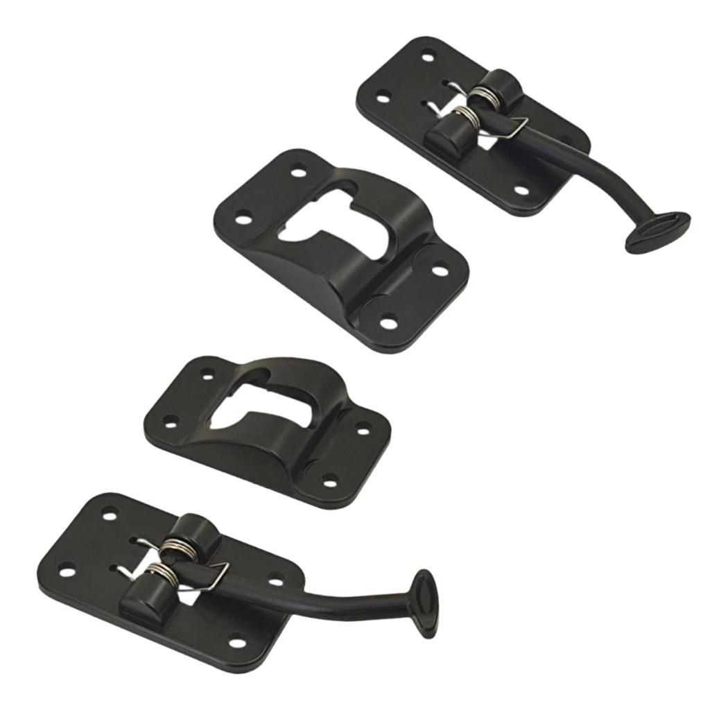 Entry Door Holders Elbow Design Wear Resistant Trailer Latch Universal Replacement for Car Cart RV Beach Vehicles