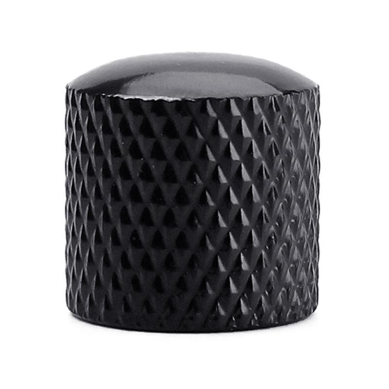 4Pcs Guitar Knobs Tops Hat Knobs Guitar Speed Control Knobs Metal Volume Tone Control Knobs Fits 6mm/0.24" Rotary Shaft