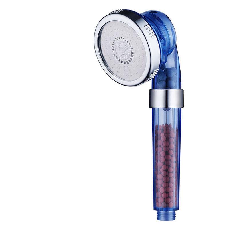 Trójbiegowa ręczna głowica prysznicowa jonowa