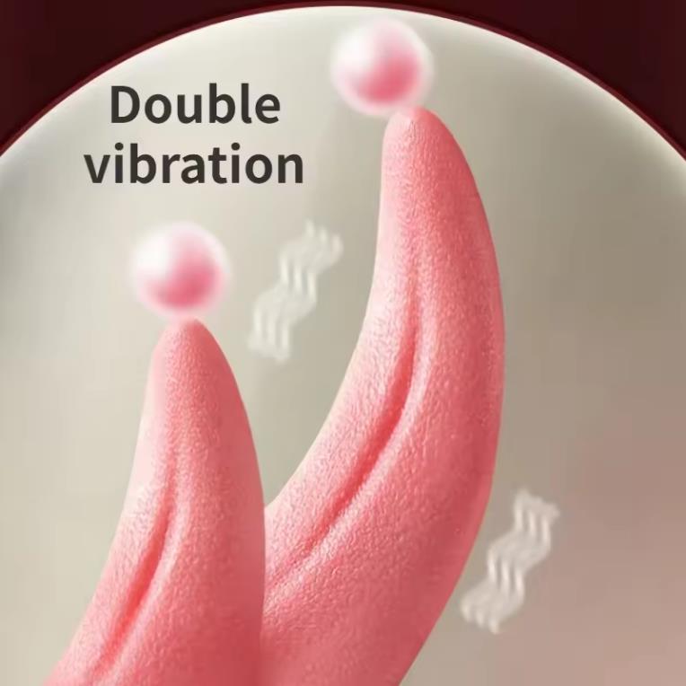G Spot Clitoris Vagina Anal Tongue Licking Vibrator for Women Female Masturbation Couples Nipple Stimulation Adults Sex Toys