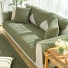 Japanese Style Cotton and Linen Sofa Cushion Universal Anti Slip Cushion for All Seasons Household Goods