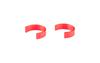 2x PROTECTIVE RUBBERS for NetDan holder for U-LOCK OnGuard Neon 8154, 8153