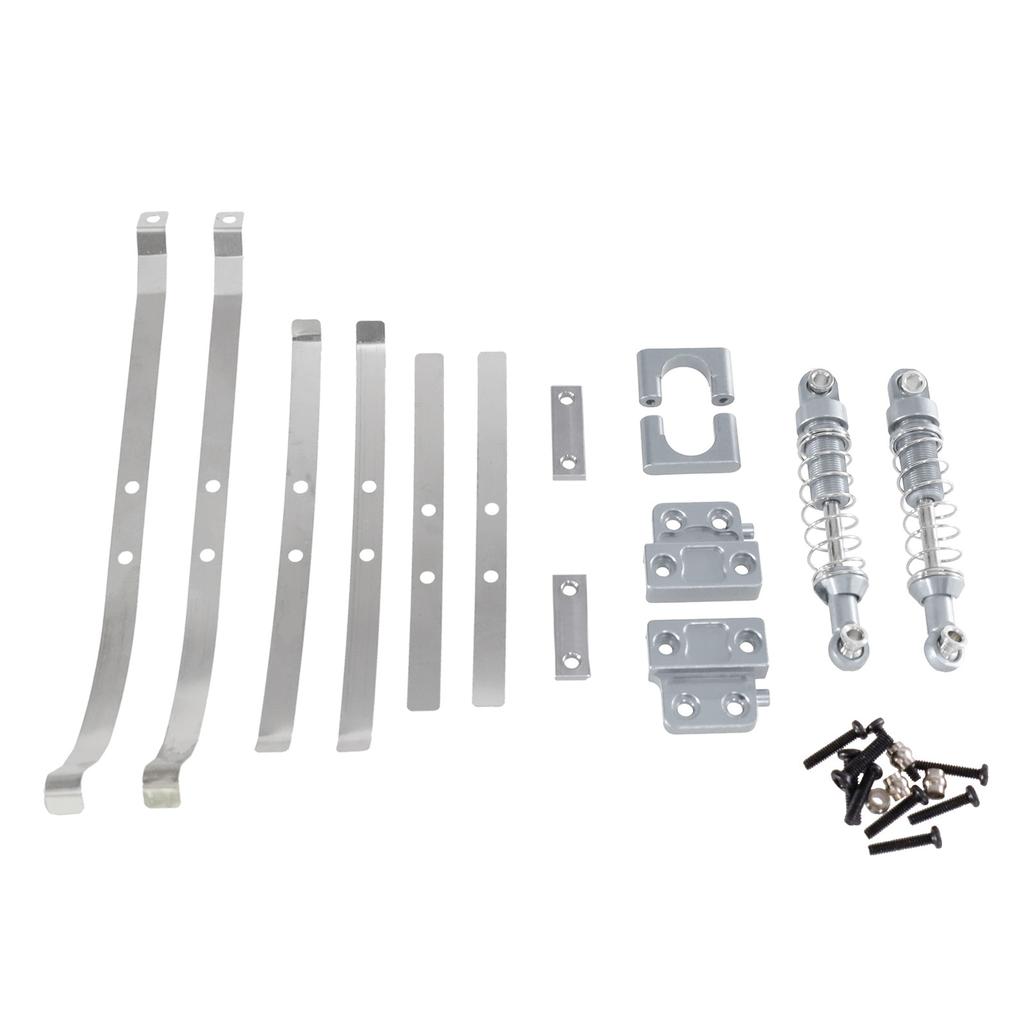 Mangniu 1/12 MN82 LC79 Rc Car Metal Upgrade Parts Rear Axle Fixed Mount Rear Shock Absorber For Rc Crawler Accessory