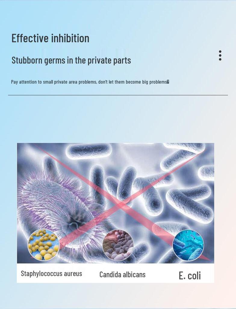 Anti-HPV Antibacterial Feminine Wash: Soothing & Deodorizing Care Solution