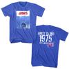 Jaws 70 Movie Poster Amity Island Population Countdown 1975 Men T Shirt