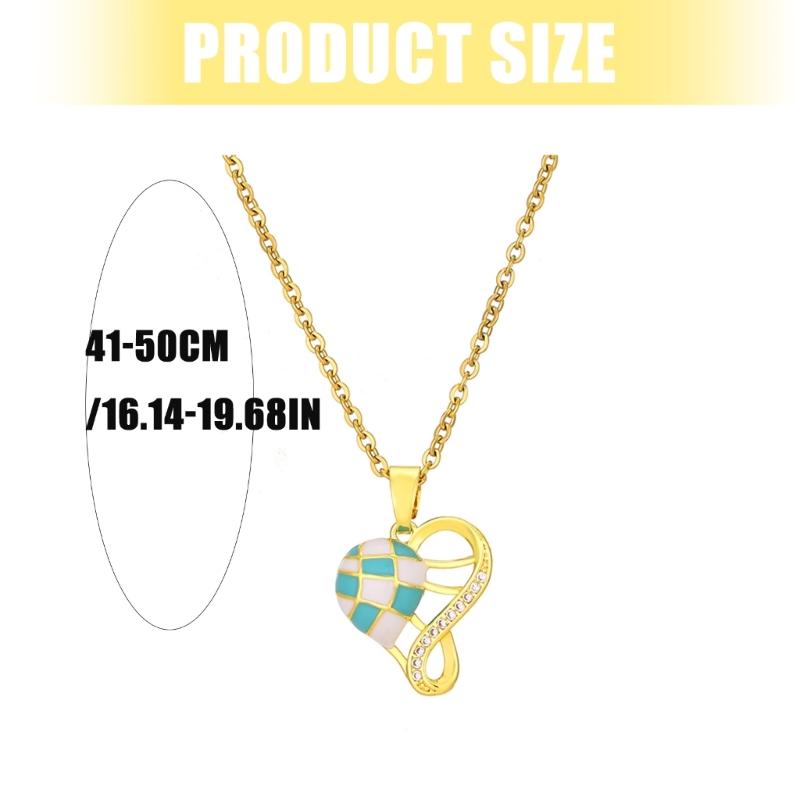 Football Pendant Necklace with Gold Tone Chain and Frame, 41-50 Cm Jewelry Metal Texture for Daily Styling, Game Day Wear and Gifts