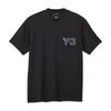 Y-3 Logo T-shirt z krótkim rękawem Czarny Unisex Topy JE9282