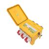Power Distribution Box 16A Water Proof Outdoor Power Distribution Box with 3P 4P Female CEE Sockets for Construction