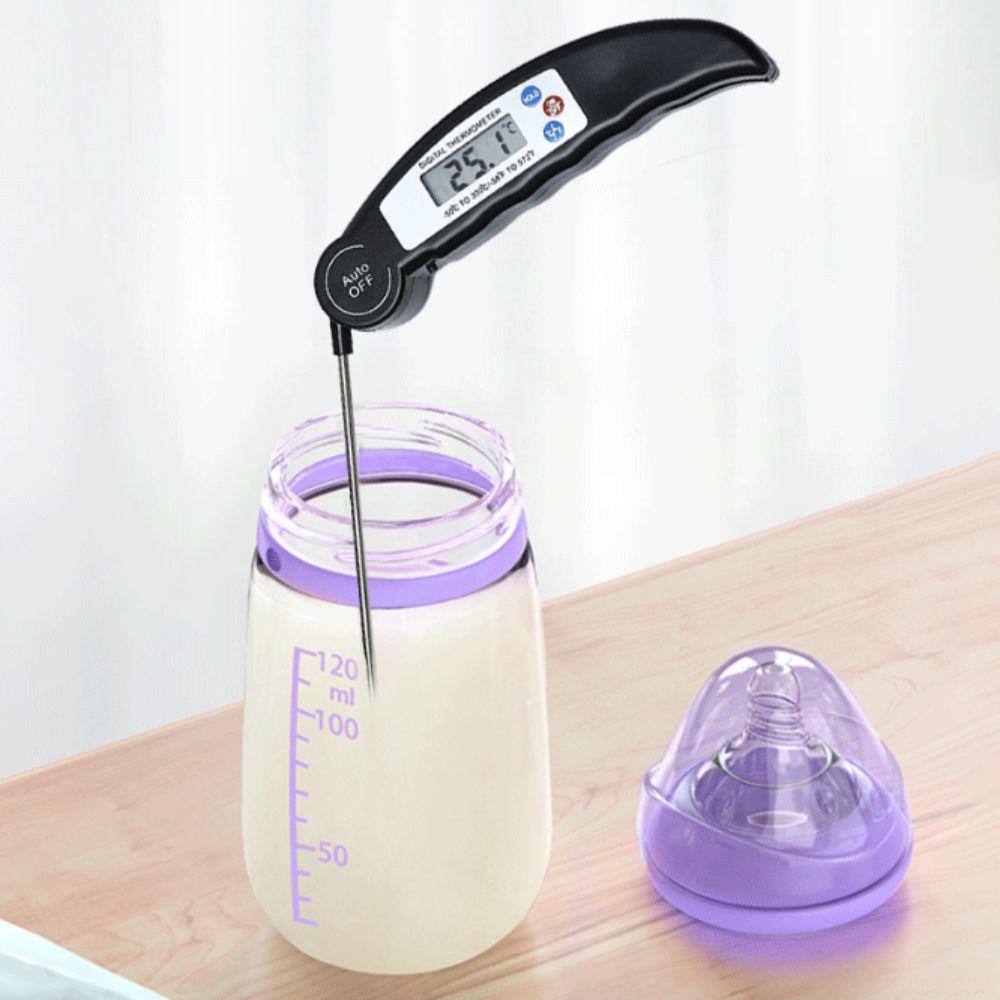 Switchable Units Probe Food Thermometer Magnetic Cooking Thermometer Digital Meat Thermometer  BBQ
