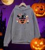 Halloween Wicked Cute Pumpkin Head Print Men Hoodie Hip Hop Loose Streetwear All-Match Fleece Hoody Autumn Multicolor Sportswear