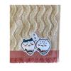 Marushin Mini Chiikawa Memories Ramen Character Antibacterial and Odor Perfect Gift for 0775024200 Towel, Handkerchief, Design, 100% Cotton,