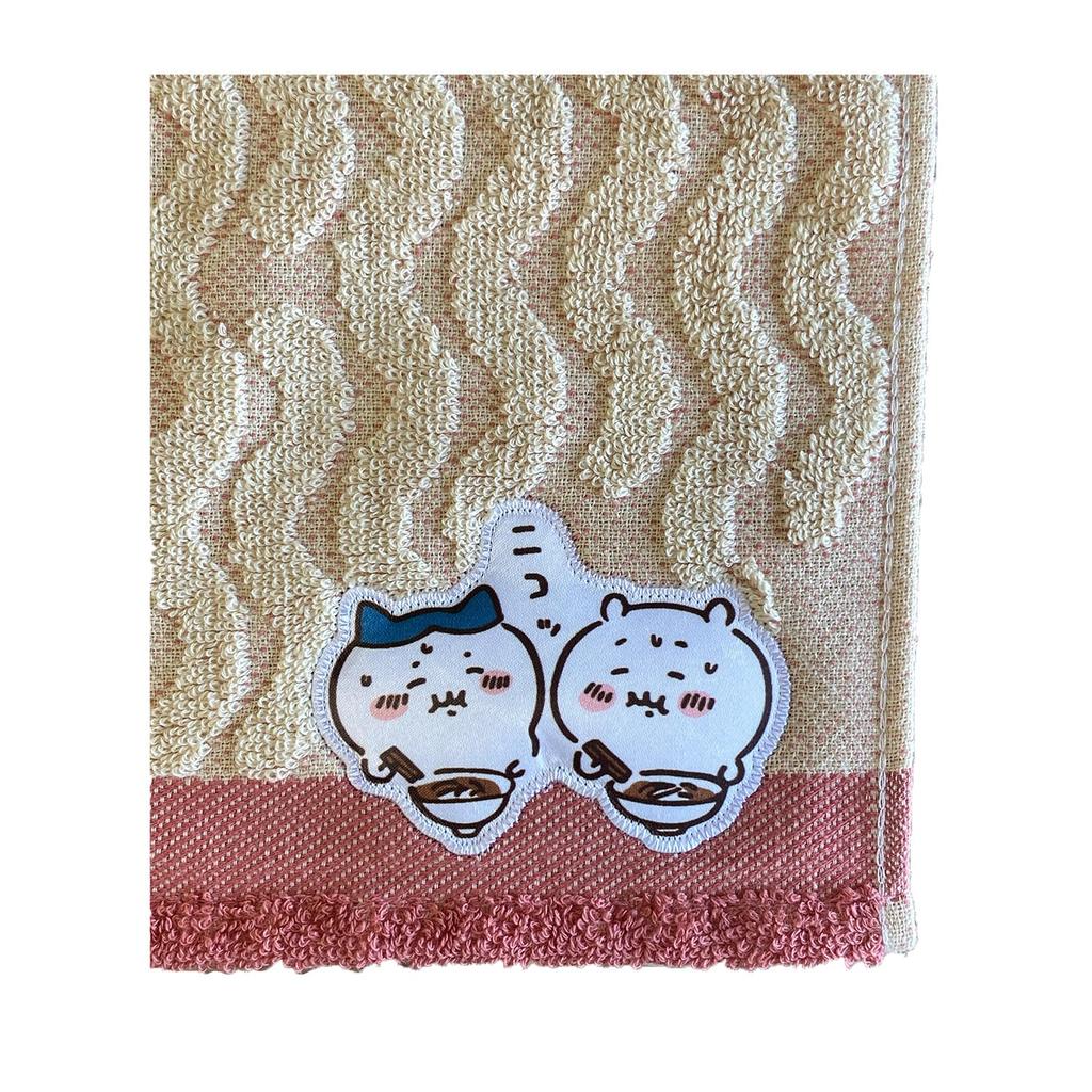 Marushin Mini Chiikawa Memories Ramen Character Antibacterial and Odor Perfect Gift for 0775024200 Towel, Handkerchief, Design, 100% Cotton,