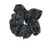Elegant Retro Fabric Scrunchie for Women's Bun Hairstyles