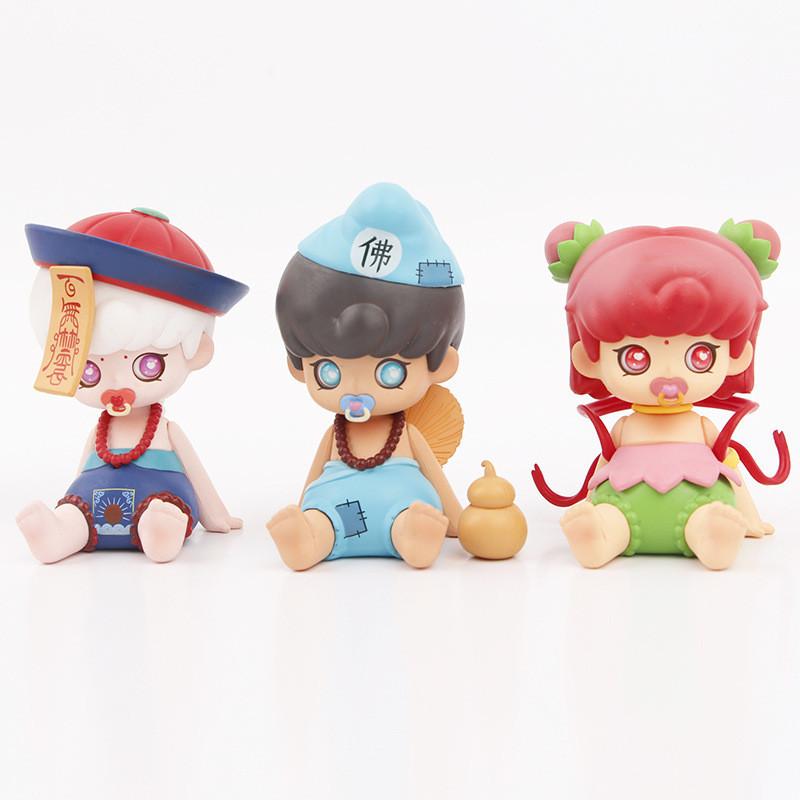 Cute Zombie Doll Pvc Toy With Collectible Figures For Kids And Teens