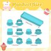 Cake Pop Mold Set With Tray Food Grade Heart Shapes Oval Baking Molds For Cake For Home Kitchen Wedding Party Birthday