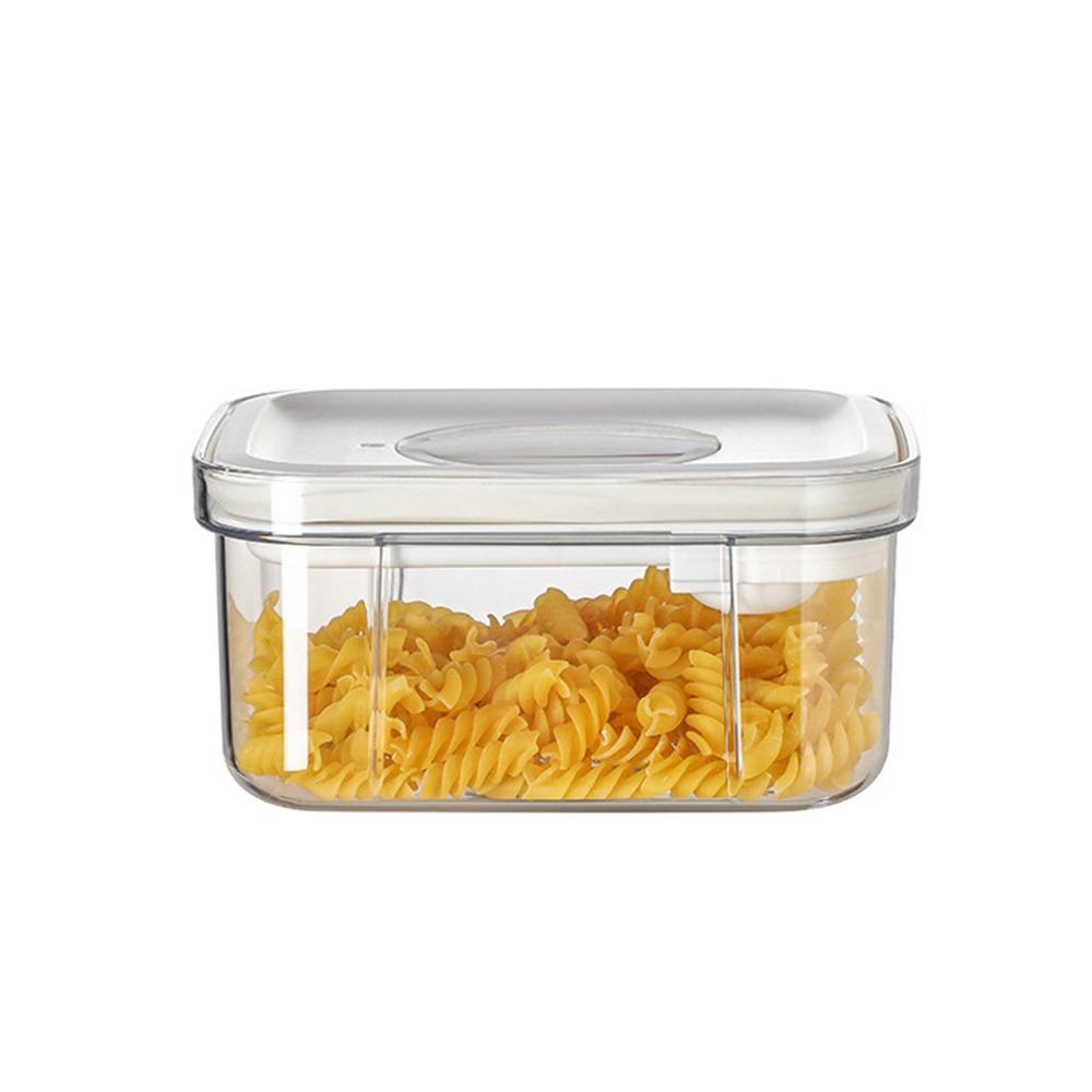 New Square Sealed Jar with Spoon Moisture-proof Pet Cat Food Storage Jars Large-capacity Milk Powder Jar