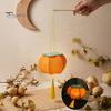 Glowing Lantern Decor DIY Cloth Fruit Kit, Pear Persimmon Gourd Material Set Crafts, Handmade Assembly Toy for Mid-Autumn Festival Decorative Hanging