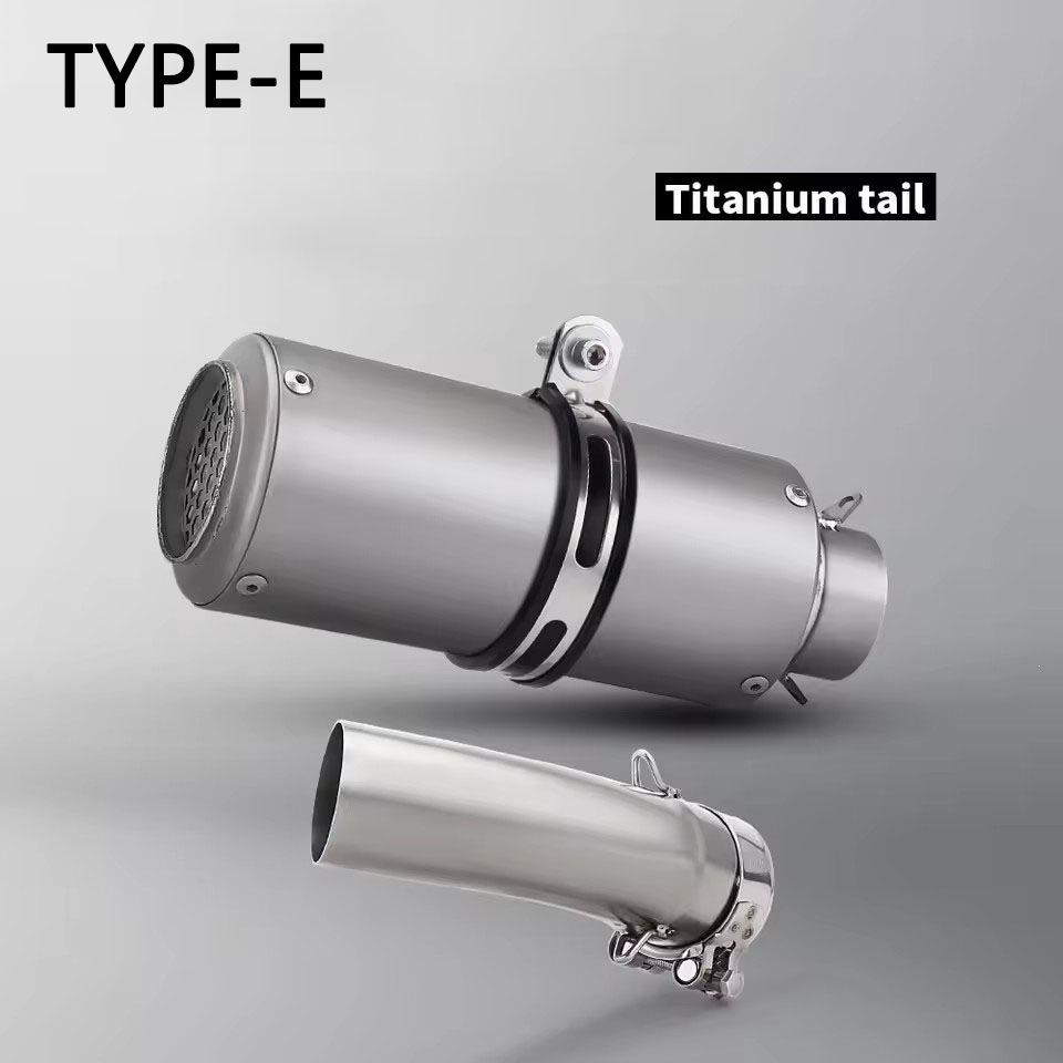 Custom Exhaust Tailpipe for Transalp 750 CB750 Hornet