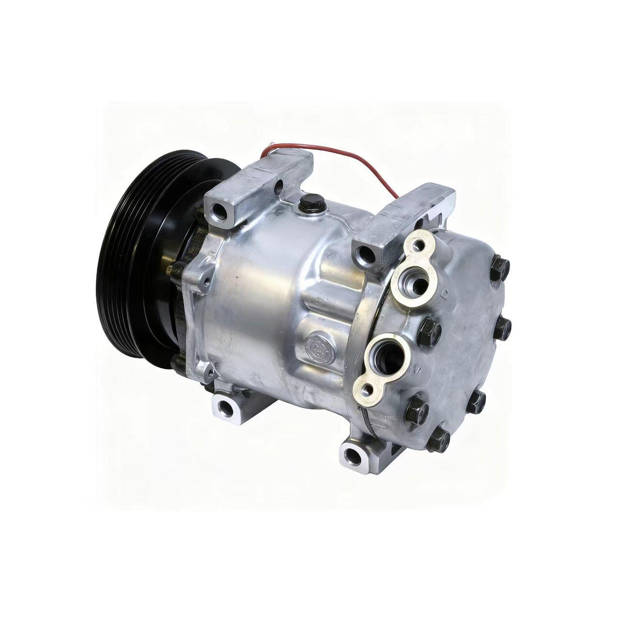 Компрессор 7H15 Совместим с SANDEN 4375, 4689 SD709 Aluminum + Iron
