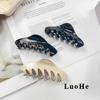 French Acetate Large Claw Hair Clip - Women's Elegant Fragrant Style Shark Clip