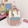 Schoolbag Japanese Ins Wind Soft Girl Cute Girl Backpack College Student Lightweight Mommy Bag Backpack Parent-child Kindergarten Bag