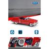 Welly Modellino Auto Sportiva Cadillac Eldorado in Lega 1/24 Metallo Pressofuso Veicoli Classici Retro Vecchi Modellino Auto Alta Simulazione Regalo per Bambini