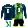 Personalised Shirts Kit Mens Girls With Name Number Custom Football Jerseys For Boys Training Suit